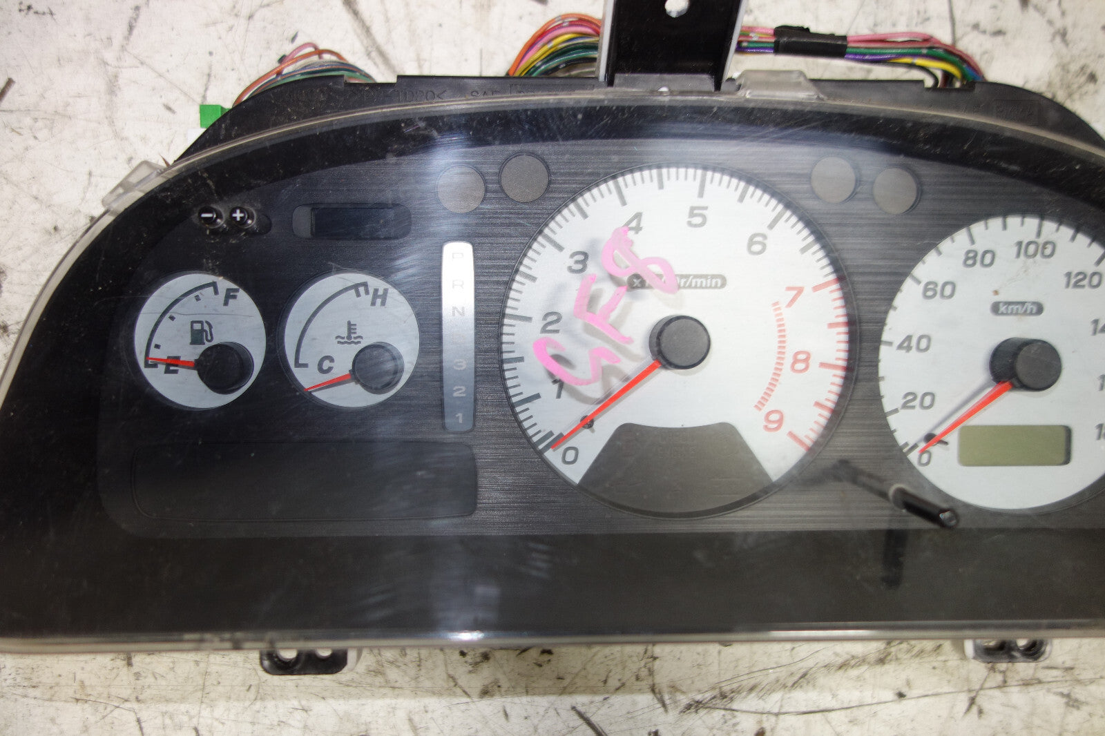 JDM Subaru Impreza WRX GC8 GF8 Cluster Speedometer 180KM/H Auto 1999-2001 V5 V6
