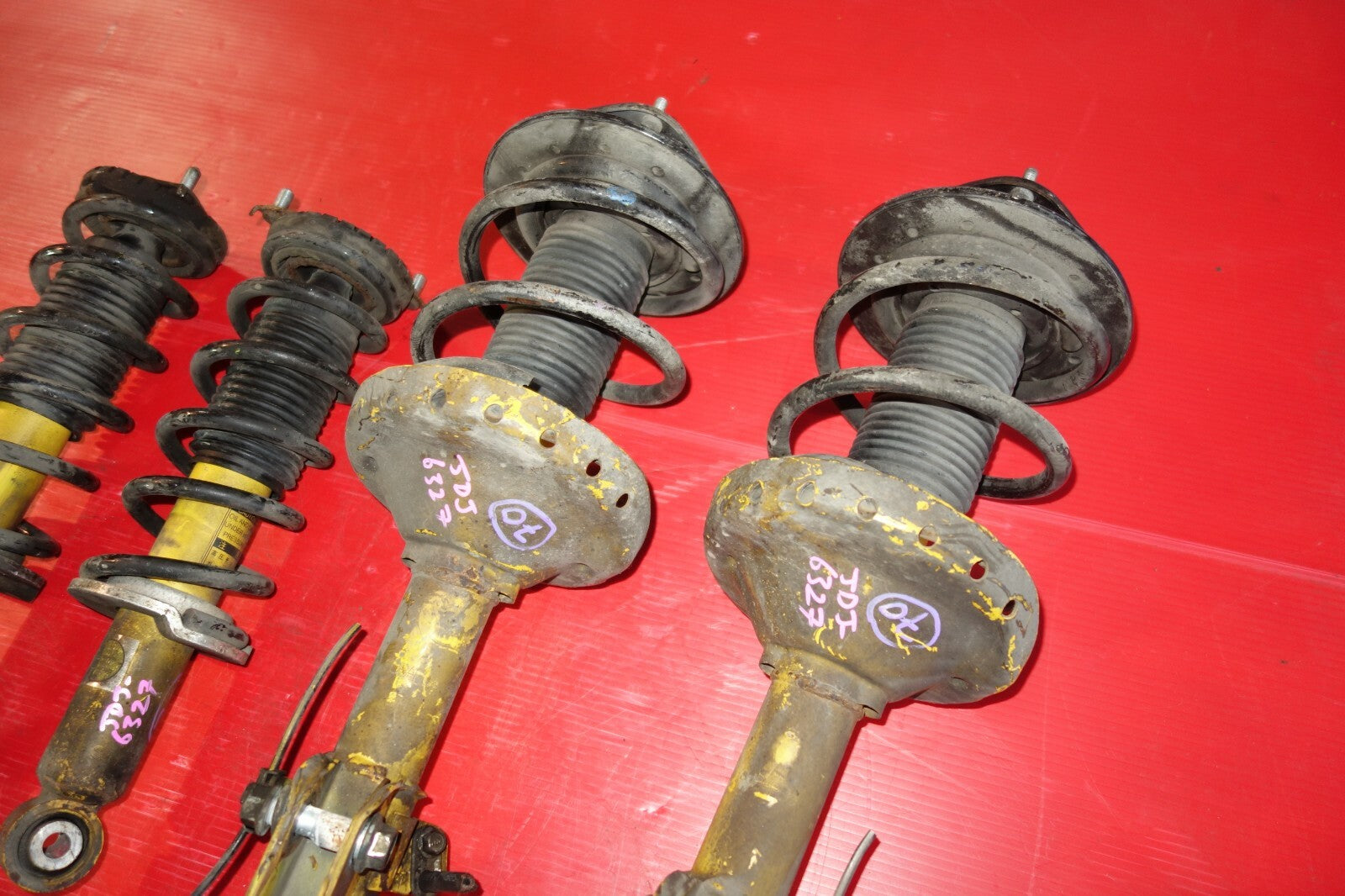 JDM Subaru Legacy Bilstein Shocks Spring Strut Front Rear 2005-2009 #6327