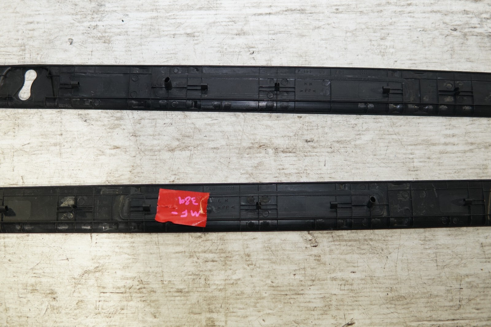JDM 2004-2008 GENUINE MAZDA RX8 OEM DOOR SILLS TRIM SCUFF PLATES SIDE STEPS