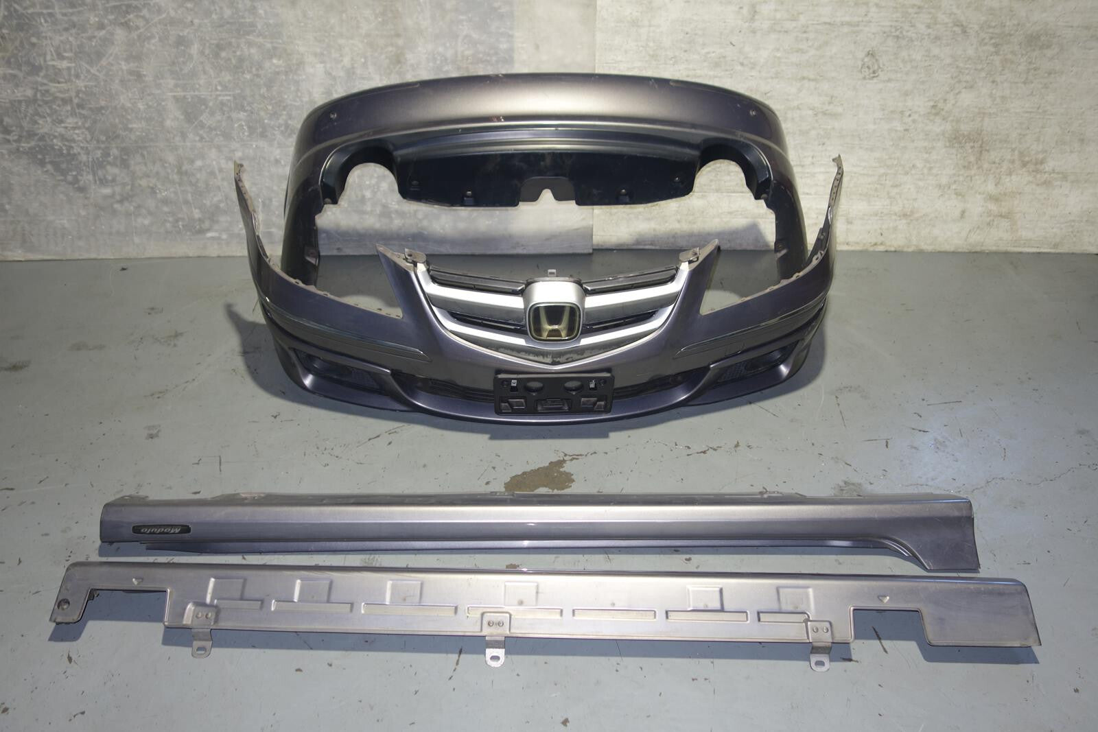 Acura RL Bumper Cover Modulo A-Spec Lip Side Skirts 2005-2008 JDM Legend KB1