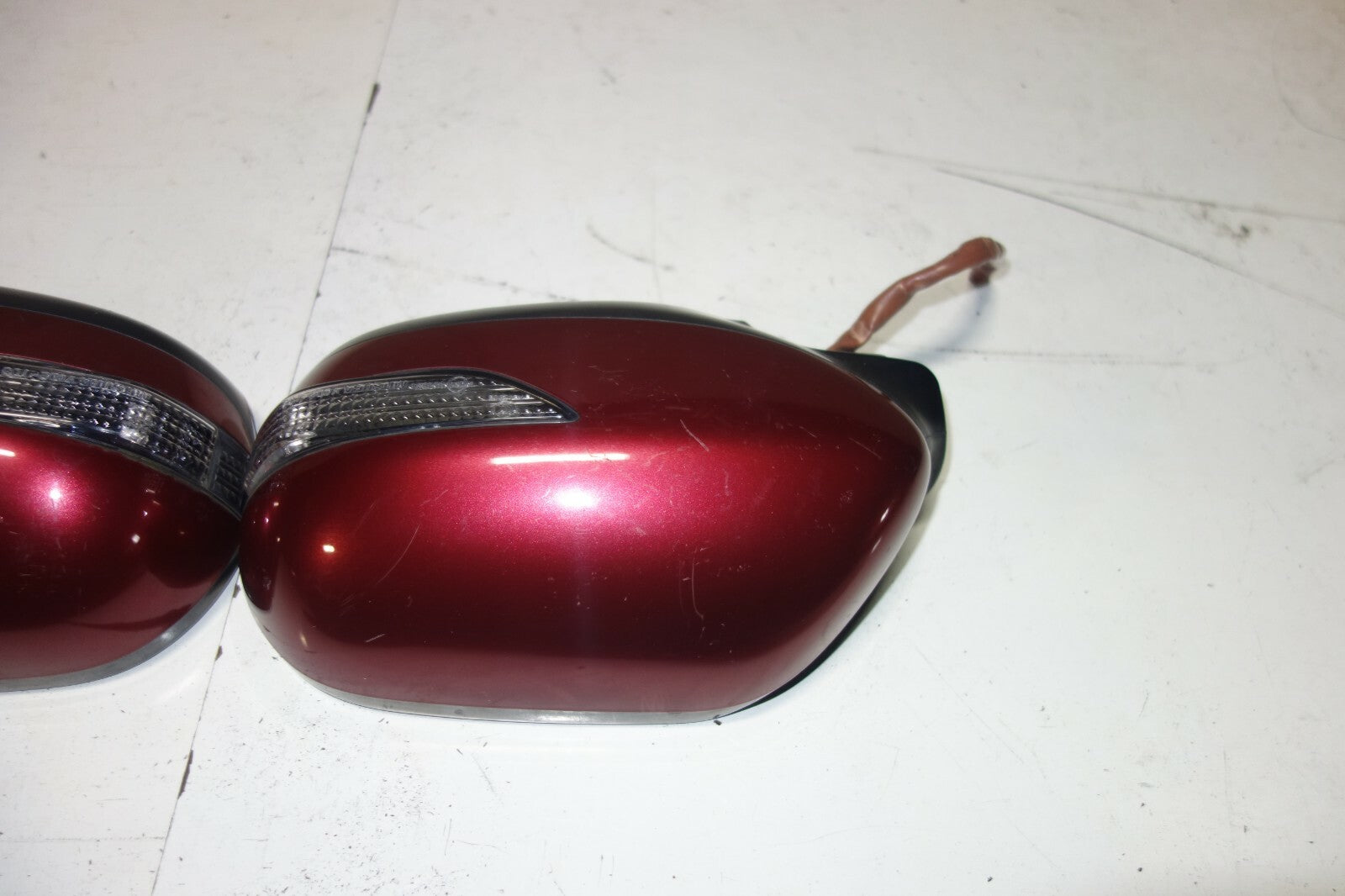 JDM Subaru Impreza WRX STi Mirrors GRB Power Folding Mirrors 2008-2014 OEM