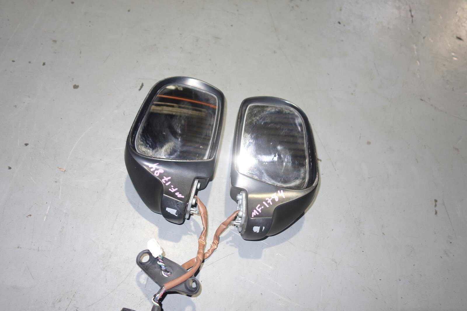 JDM Subaru Impreza WRX STi Mirrors GRB Power Folding Mirrors 2008-2014 OEM