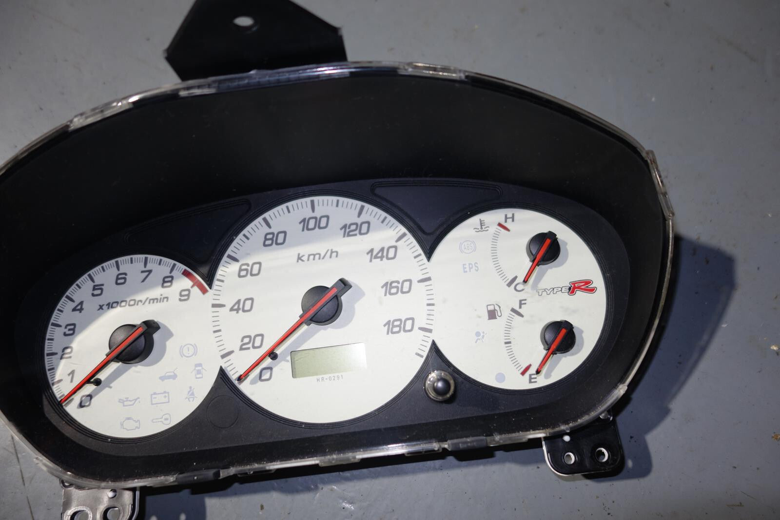 JDM Honda Civic Type R CTR EP3 Kouki White Gauge Cluster Speedometer 2001-2005