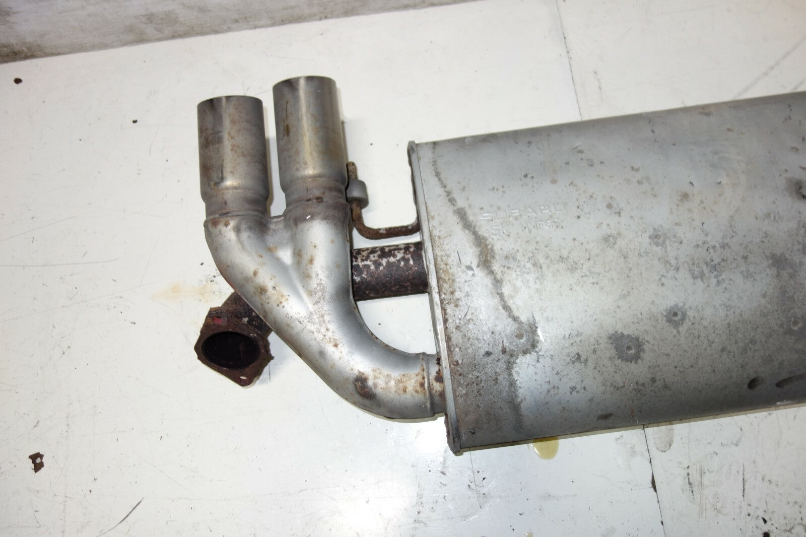 JDM Subaru WRX STI Exhaust Muffler 2008-2014 OEM GRB OEM Genuine