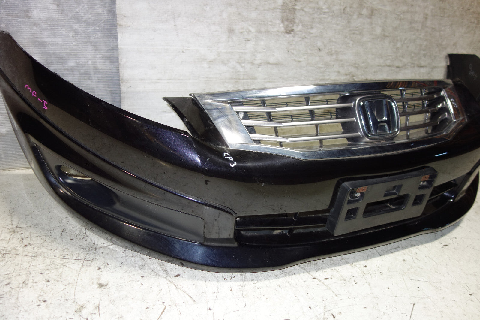 JDM Honda Accord Inspire CP3 OEM Front Bumper Modulo Lip 2008-2012 Sedan 4-Door