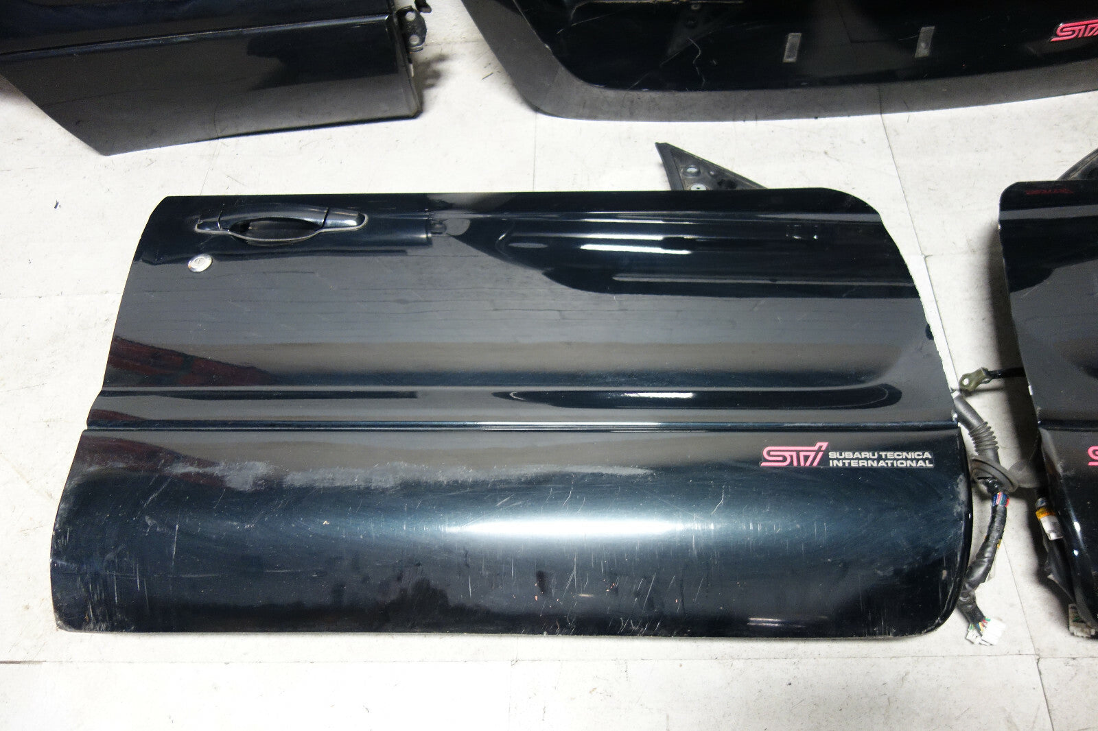 JDM Subaru Forester SG9 STi Front Rear Doors Hatch Panel Guard Spoiler 2006-2008