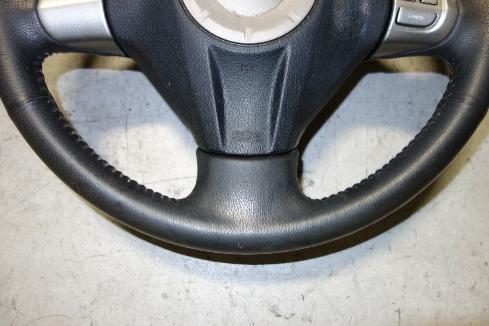JDM 2008-2014 SUBARU IMPREZA WRX STI GRF GRB STEERING WHEEL & HUB STI V10 RARE