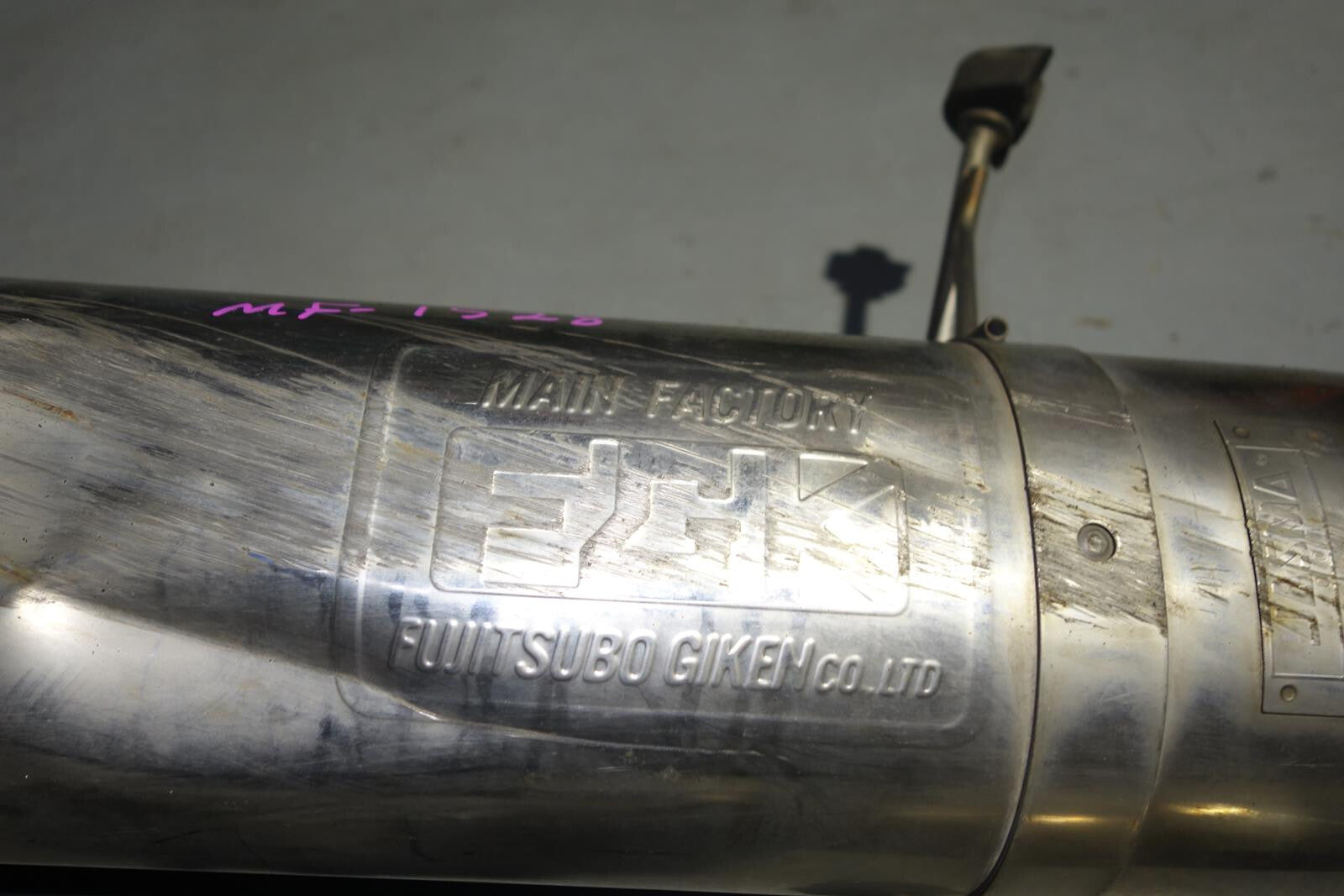 JDM Subaru Impreza WRX STi Fujitsubo FGK Exhaust Muffler Rare GDA GDB 2000-2007