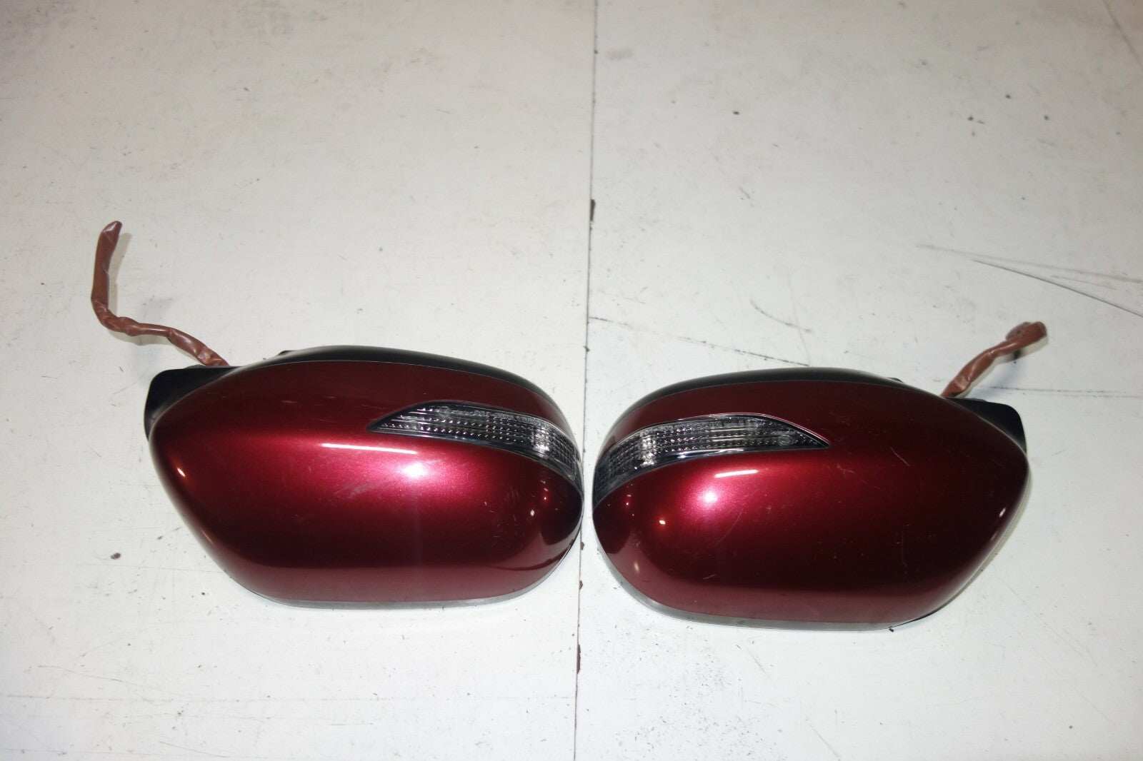 JDM Subaru Impreza WRX STi Mirrors GRB Power Folding Mirrors 2008-2014 OEM