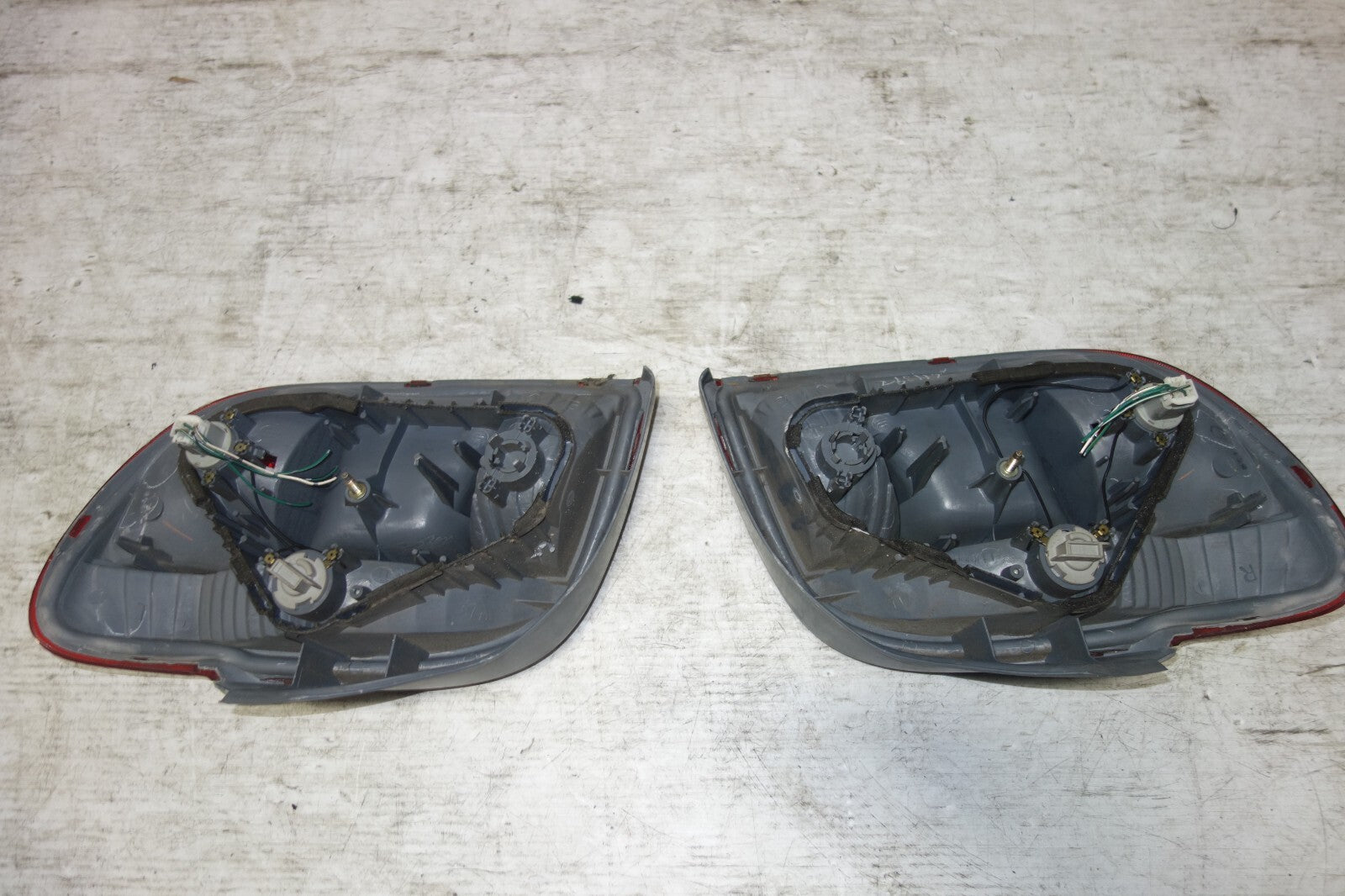 JDM Toyota Vitz / Echo Tail Lights Lamps 2001 NCP13 OEM Left & Right