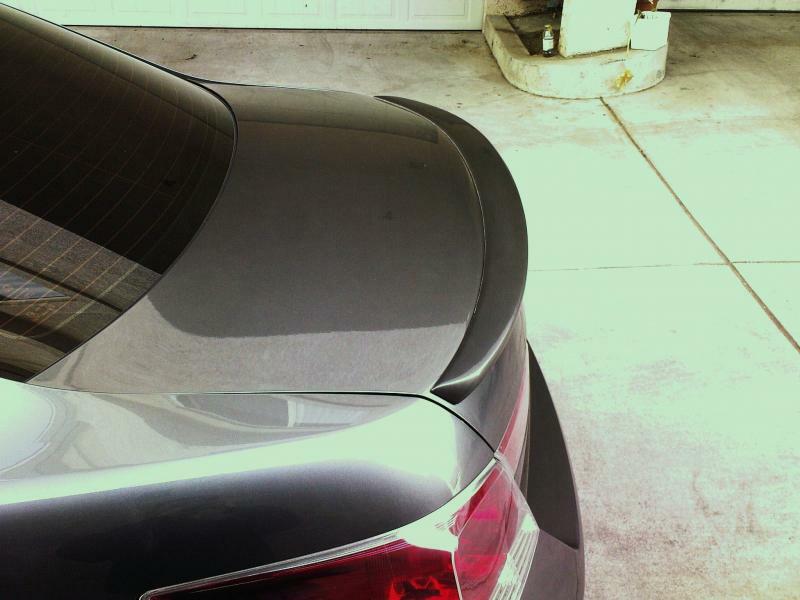 JDM Honda Accord CP3 Rear Decklid Spoiler Flush Wing Sedan OEM 2008-2012