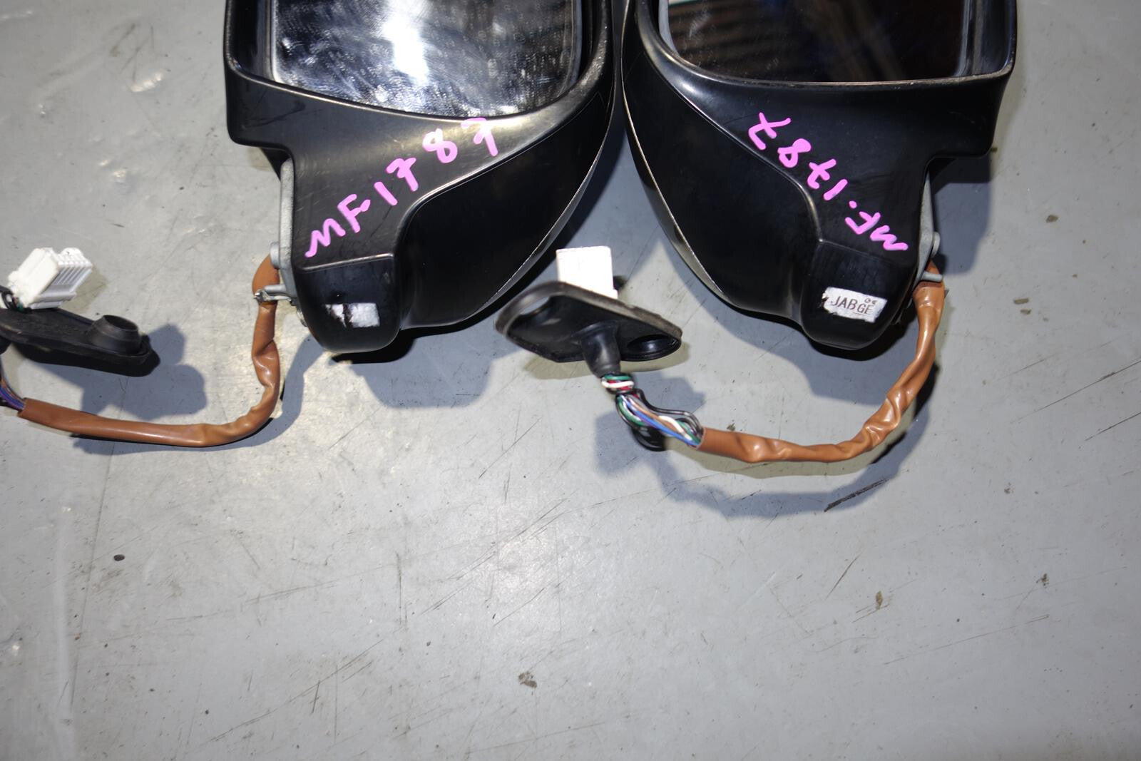 JDM Subaru Impreza WRX STi Mirrors GRB Power Folding Mirrors 2008-2014 OEM