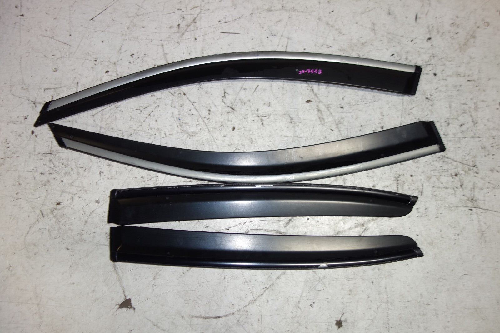 JDM 2008-2012 HONDA INSPIRE ACCORD CP3 WINDOW VISORS OEM RAIN GUARDS RARE
