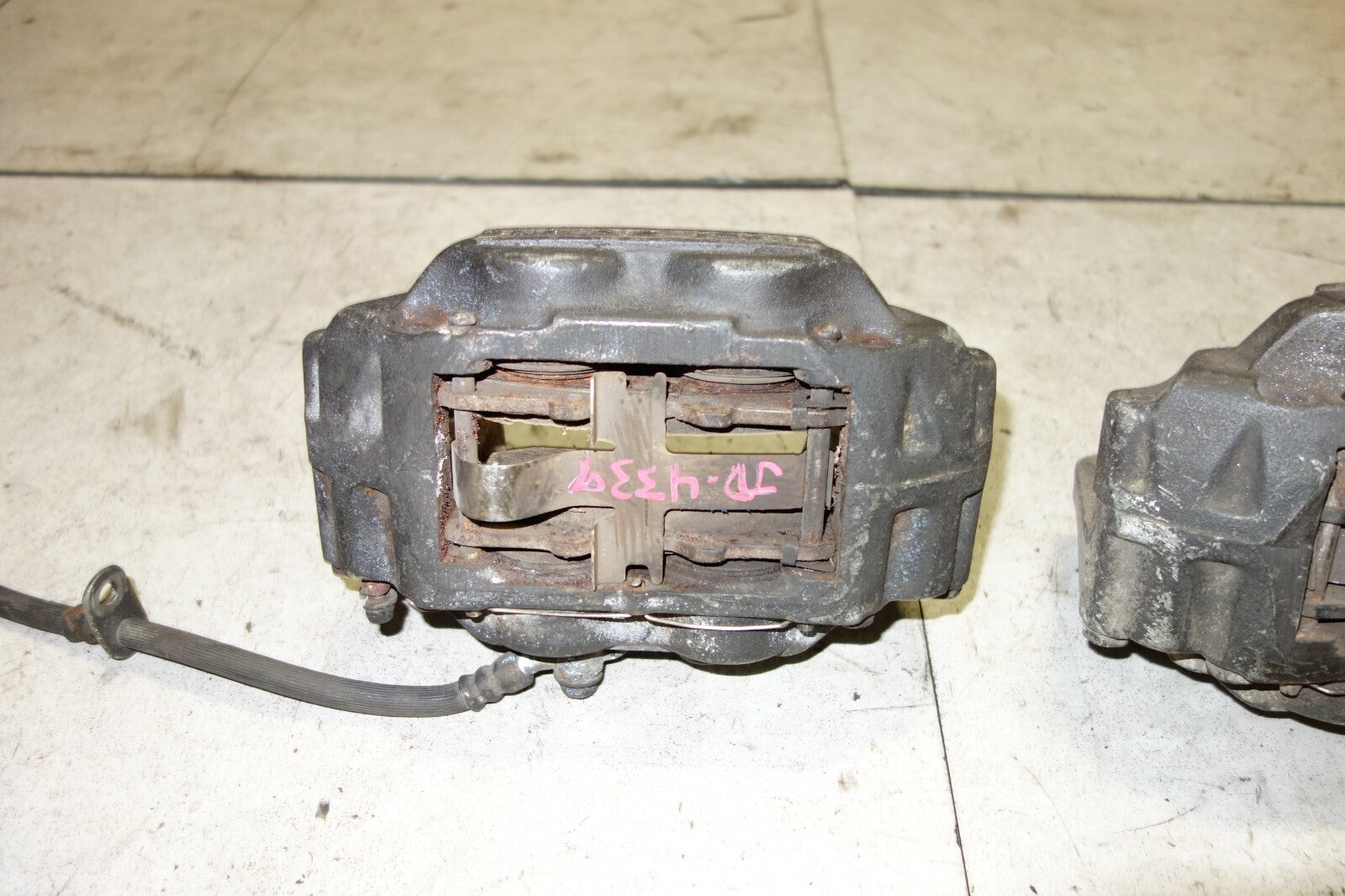 JDM Subaru Impreza WRX Forester Legacy Front Calipers 4 Piston GD GC8 SG5 SF5 BP