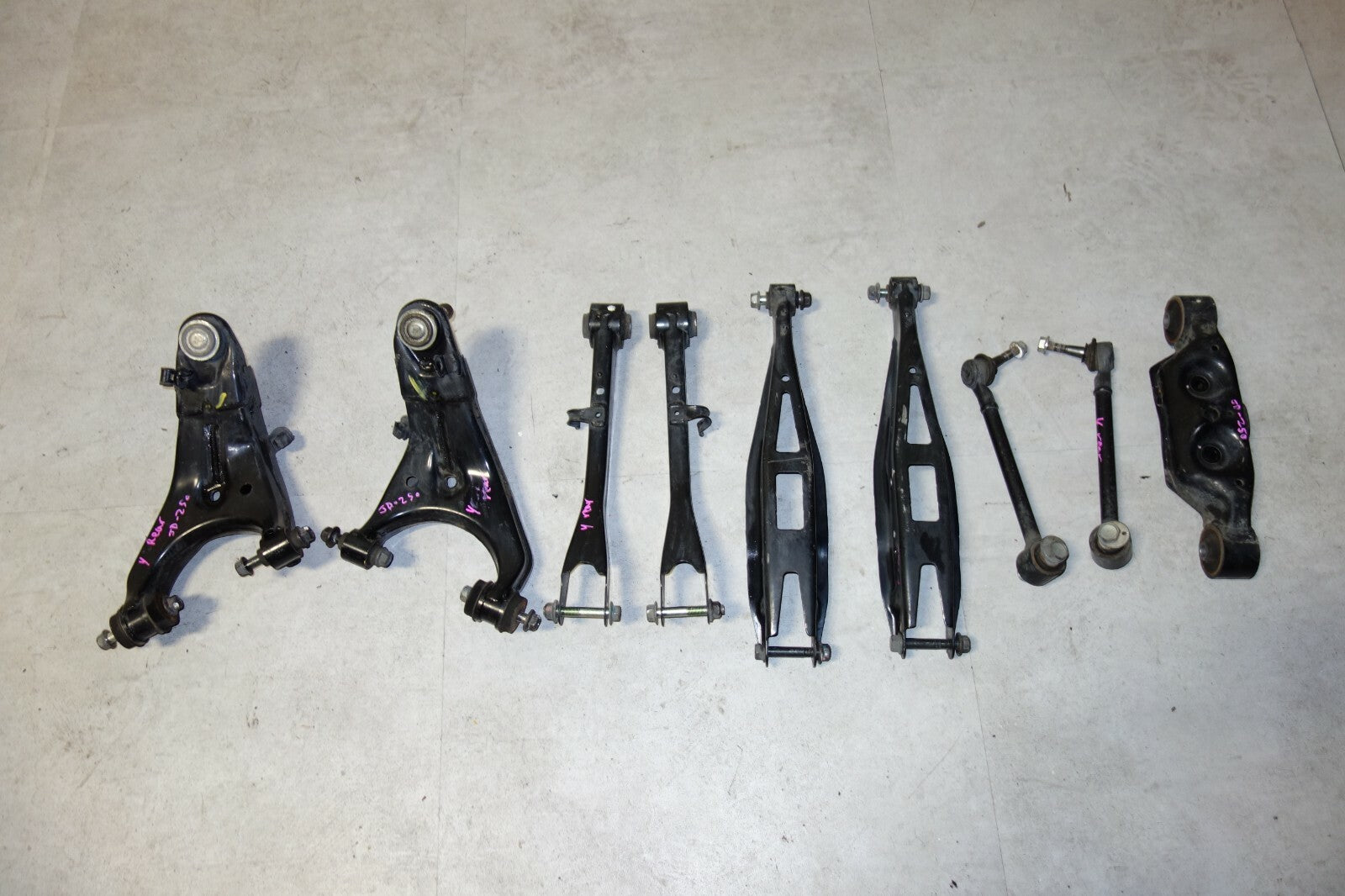 JDM Subaru Legacy Rear Upper Control Arms Lower Control Arms Toe Arms 2010-2014