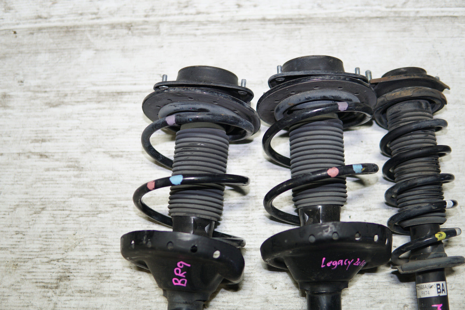 JDM Subaru Legacy Shocks Struts Coil Springs Suspension 2010-2014 BR BM