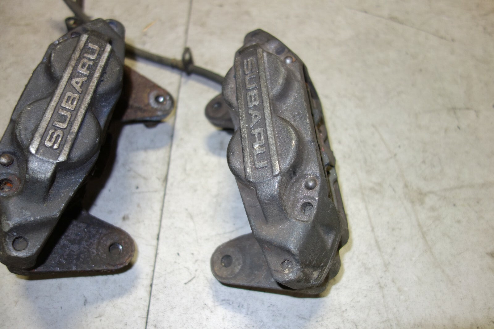 JDM Subaru Impreza WRX Forester Legacy Front Calipers 4 Piston GD GC8 SG5 SF5 BP