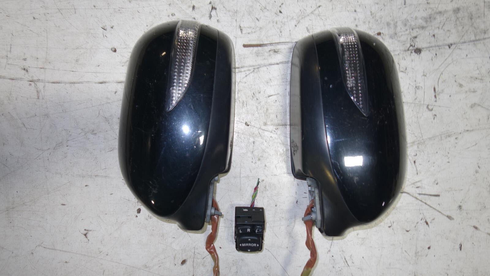 JDM Subaru Impreza WRX STi Heated Power w/ Folding Mirrors Turn Lights 2008-2014