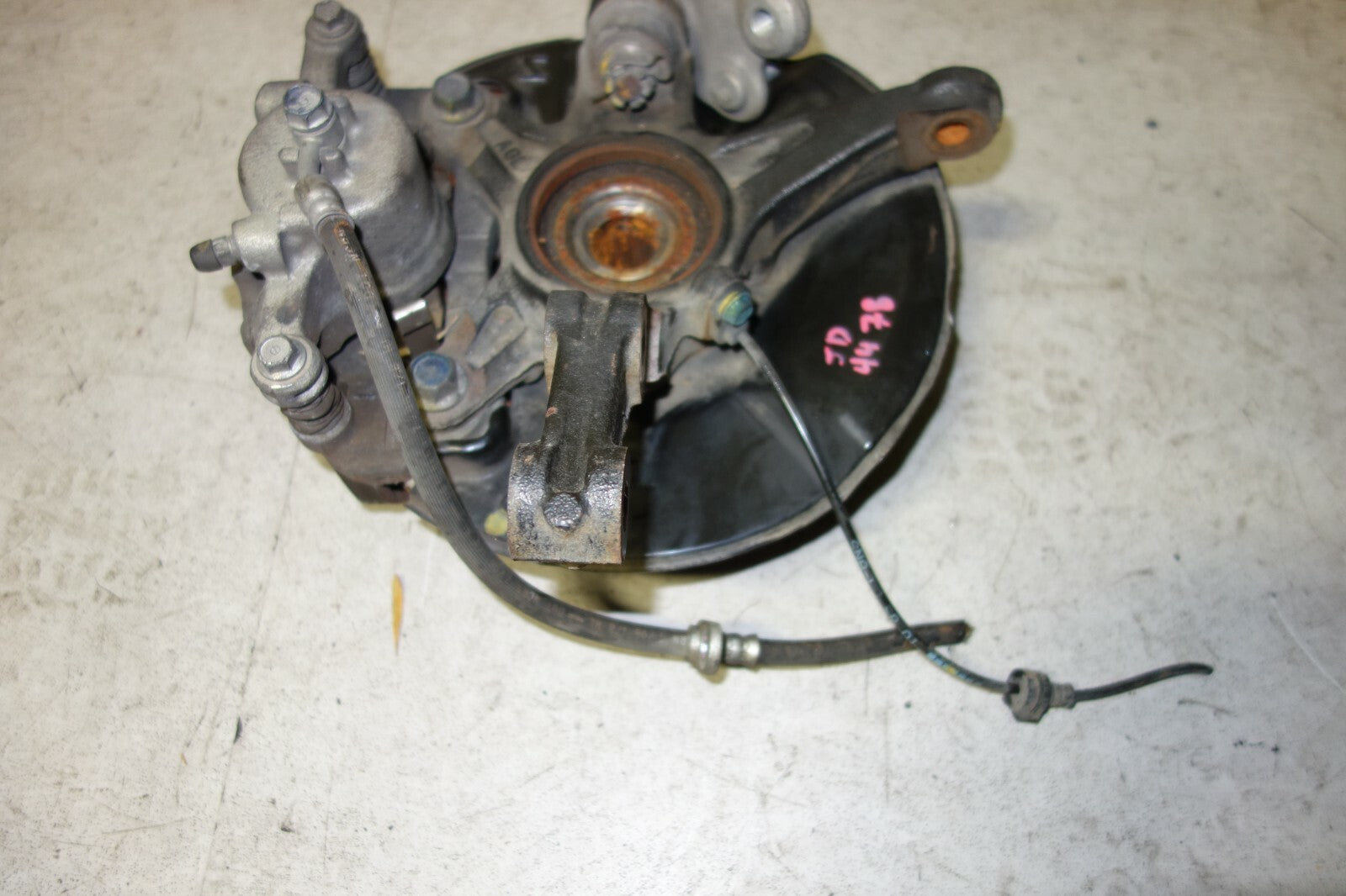 JDM Honda Civic / CSX OEM Front Left Spindle Hub Bearing Brake Caliper 2006-2011