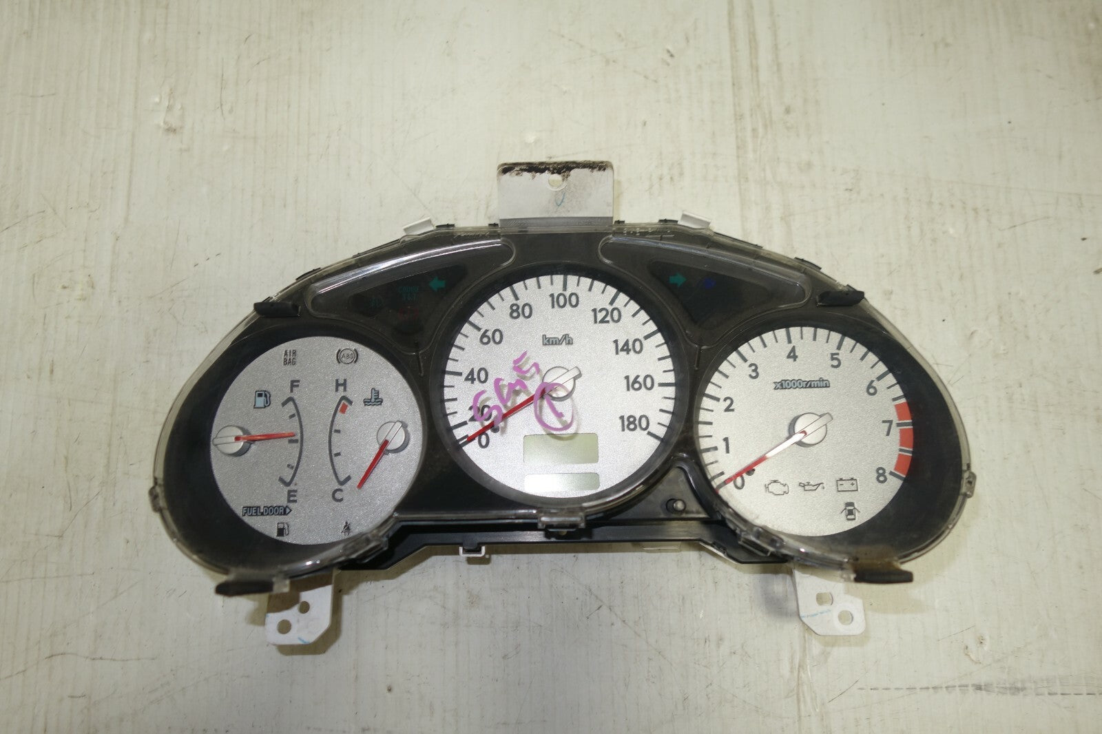JDM 2003-2008 SUBARU FORESTER SG5 MANUAL 5 SPEED GAUGE CLUSTER SPEEDOMETER