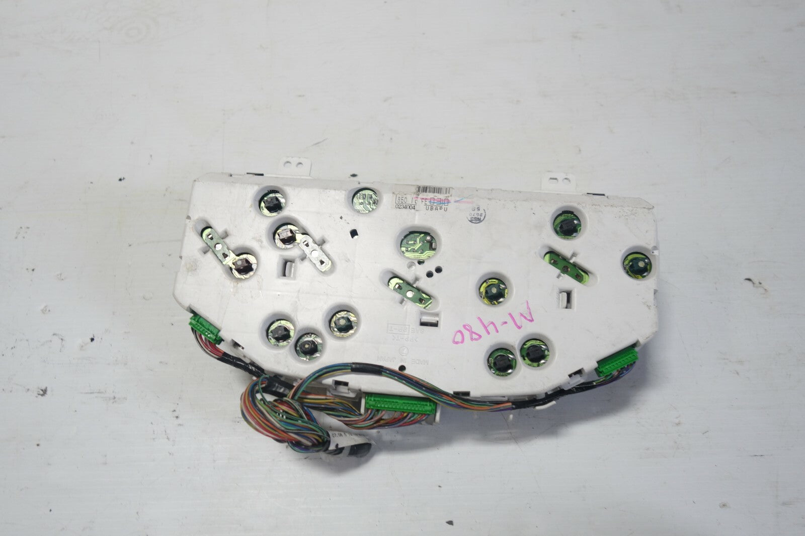 JDM 2002-2003 SUBARU IMPREZA WRX V7 AUTOMATIC GAUGE CLUSTER SPEEDOMETER