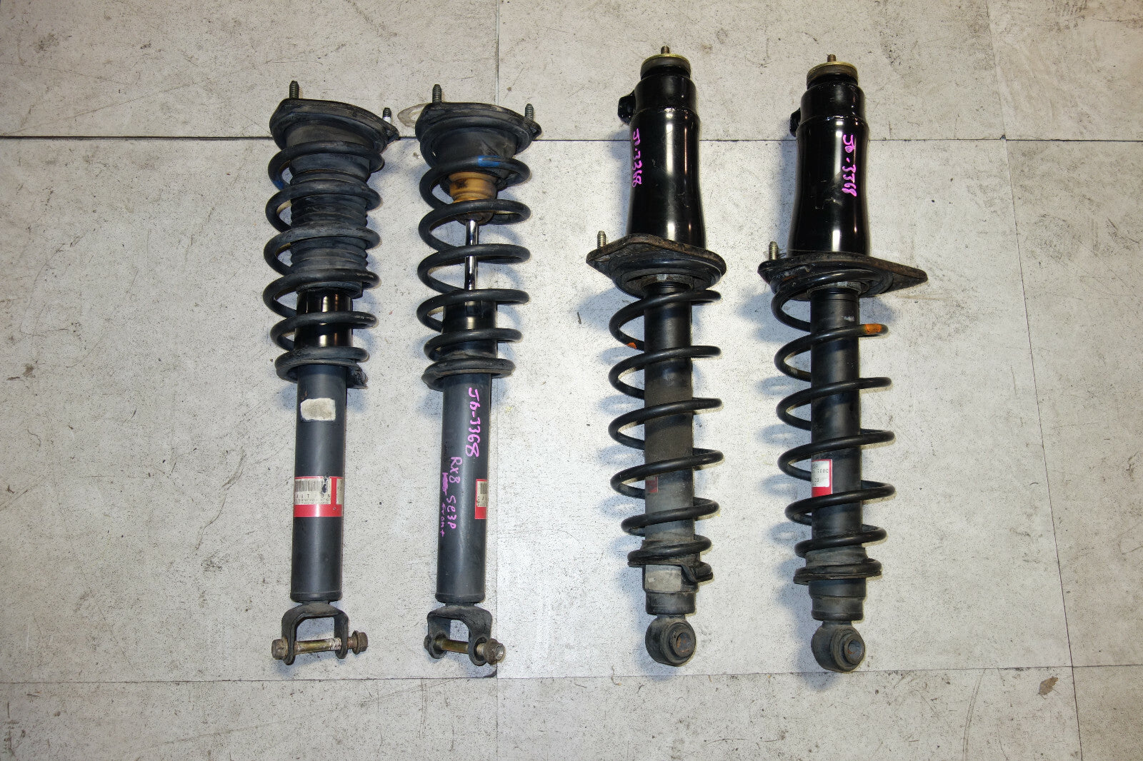 JDM Mazda RX8 OEM Tokico Shocks Struts Springs RX-8 Suspension 2004-2008