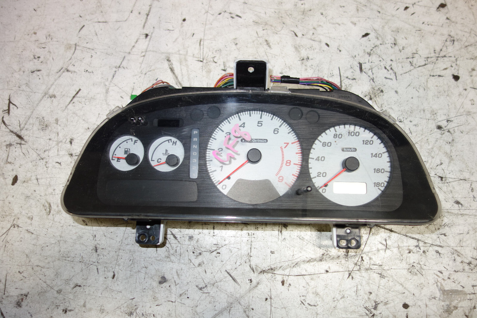 JDM Subaru Impreza WRX GC8 GF8 Cluster Speedometer 180KM/H Auto 1999-2001 V5 V6