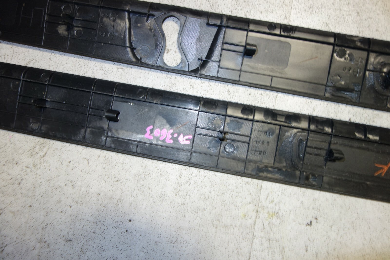 JDM Mazda RX8 Door Sills Scuff Plates Used OEM 2004 2005 2006 2007 2008