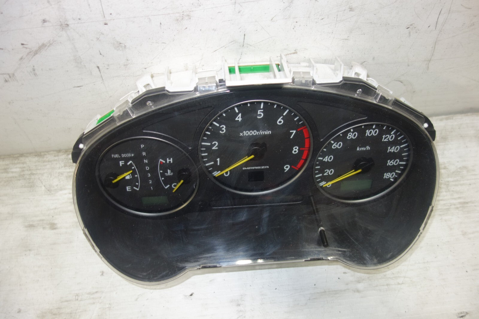 JDM Subaru Impreza / WRX OEM Gauge Cluster Speedometer Manual A/T 2002-2003 V7