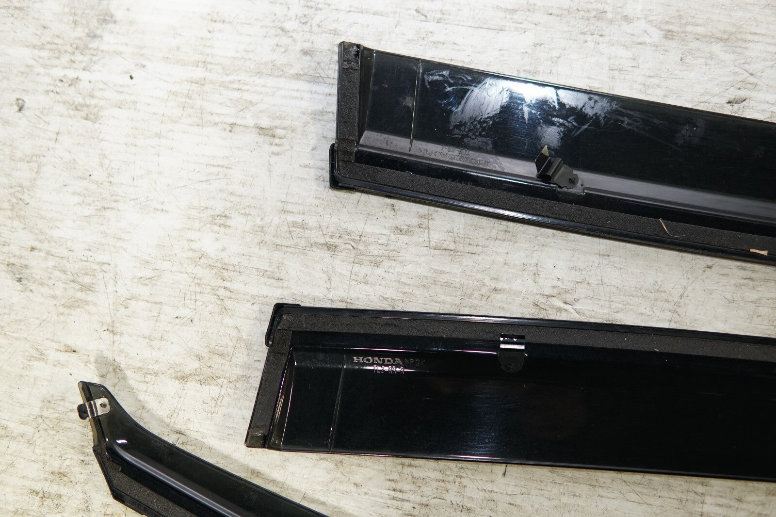 JDM 2008-2012 HONDA INSPIRE ACCORD CP3 WINDOW VISORS OEM RAIN GUARDS RARE