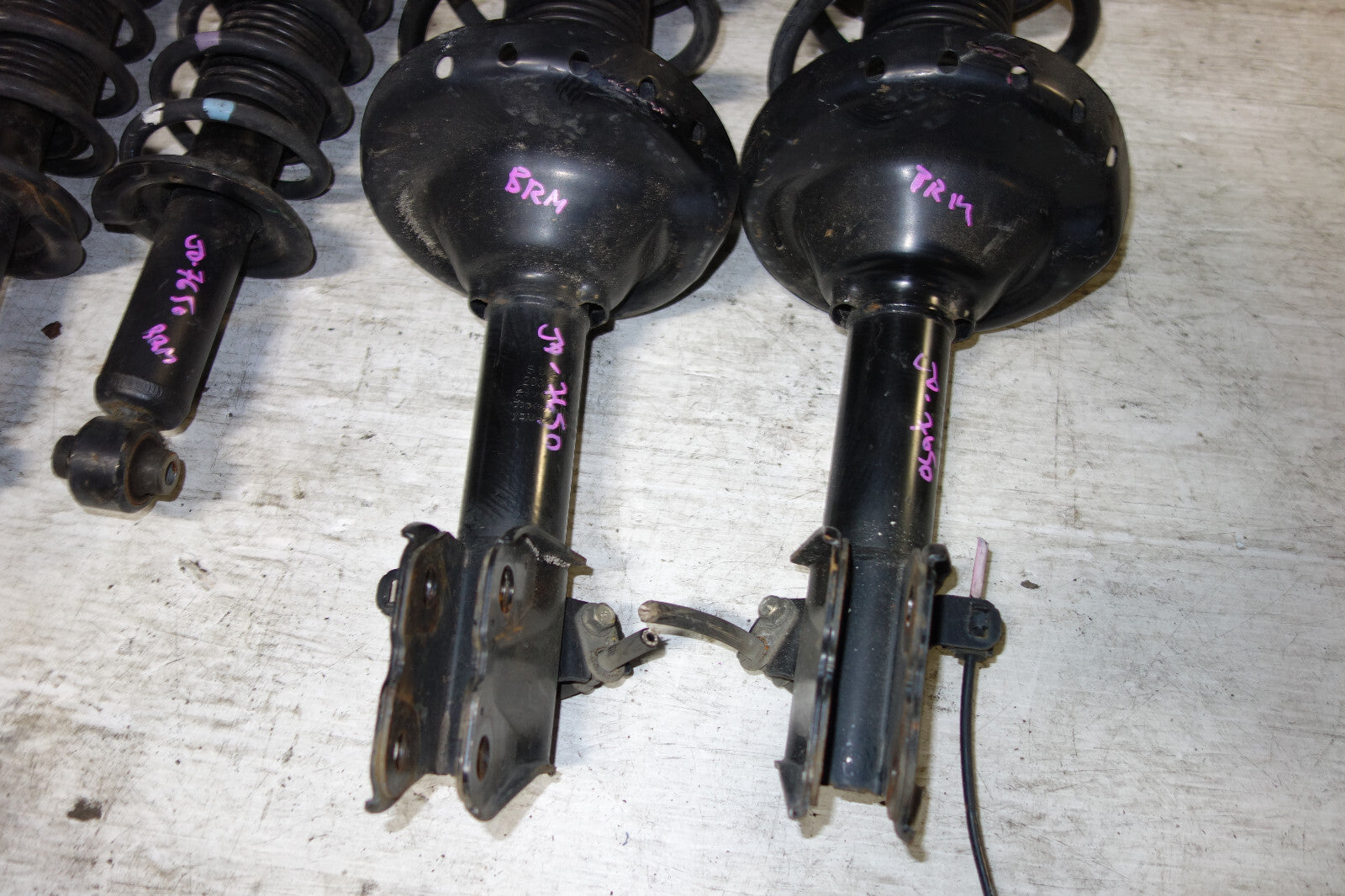 JDM Subaru Legacy Shocks Struts Coil Springs Suspension 2010-2014 BR BM