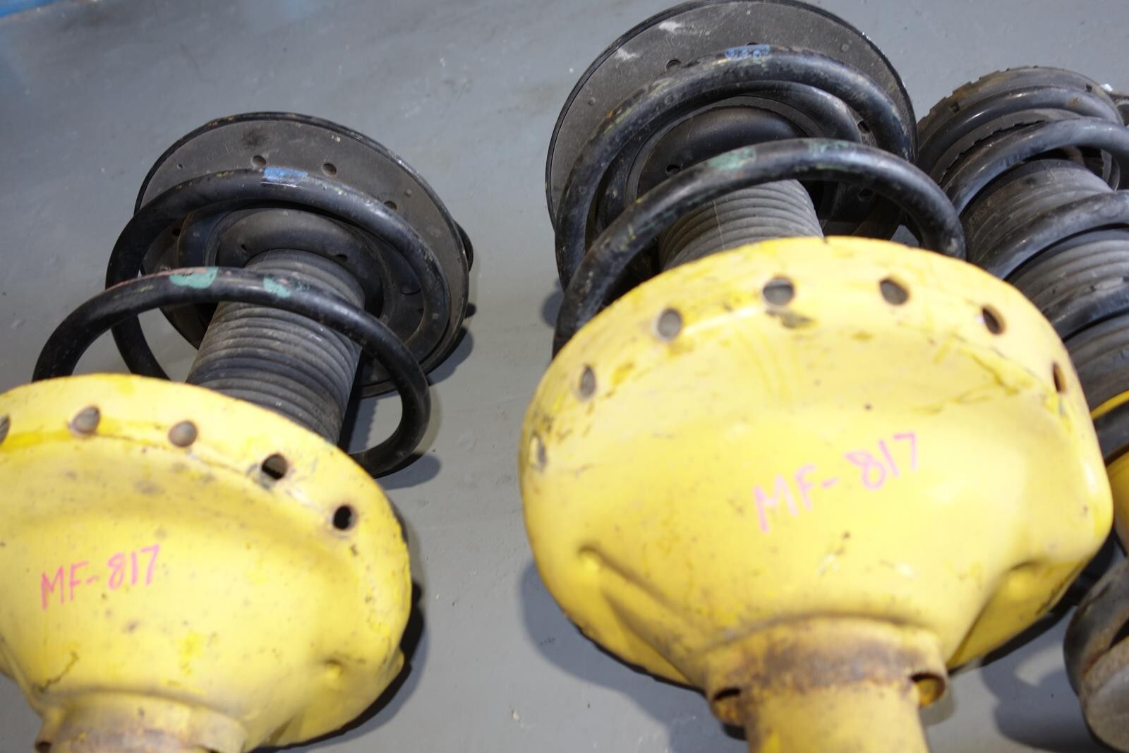 JDM Subaru Legacy Bilstein Yellow Shocks Struts Springs 2005-2009 MF-817