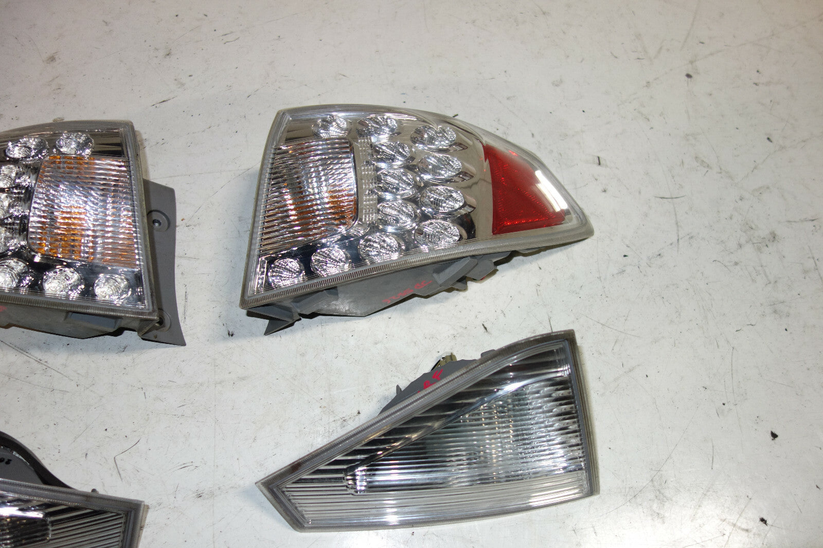 JDM Subaru Impreza WRX STi Hatchback OEM Tail Lights Lamps Pair 2008-2014