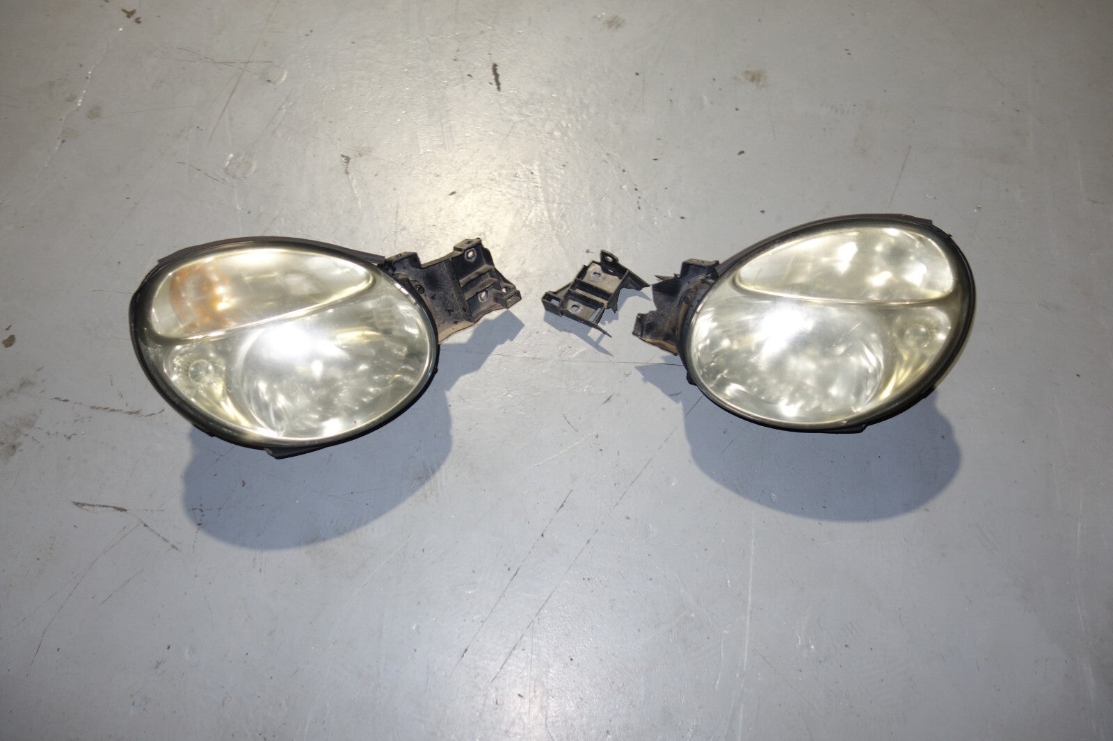 JDM SUBARU GENUINE IMPREZA WRX STi V7 HEAD LIGHTS OEM BUGEYE VERSION V7 LAMPS
