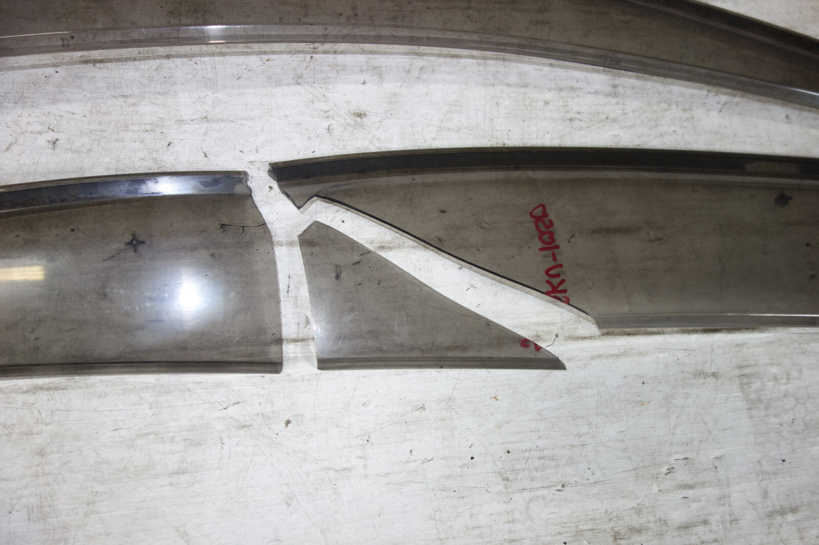 JDM Nissan Murano Genuine Window Visors Rain Guards 2003-2007 OEM