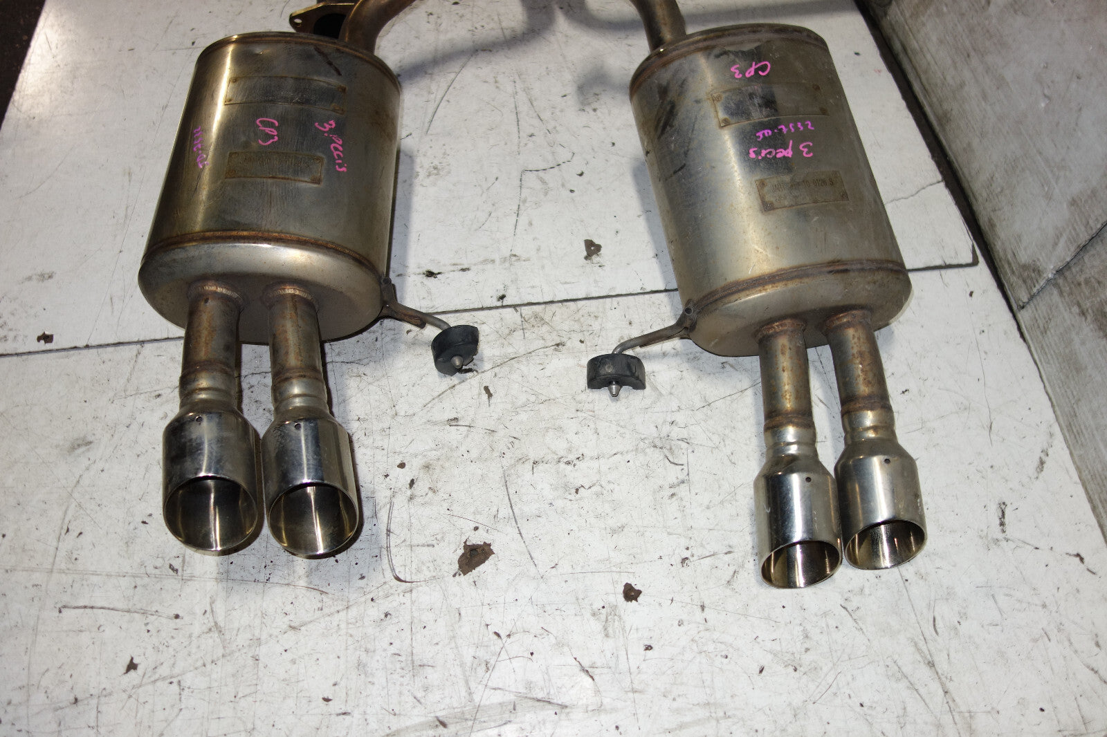 JDM Honda Accord V6 CP3 MUGEN POWER Sport Exhaust Muffler System 2008-2012 Rare
