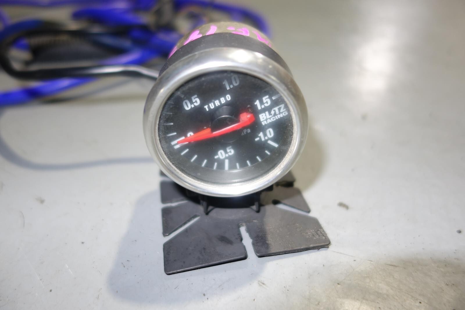 JDM Blitz Racing Turbo Boost Gauge Racing Meter Genuine Universal Fitment