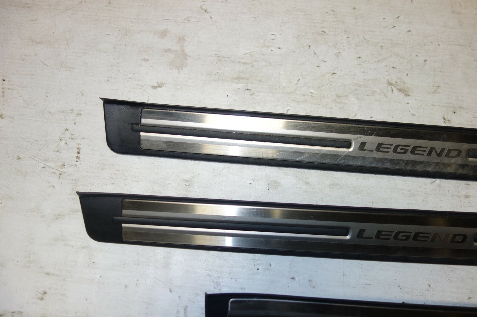 Acura RL / Legend OEM Door Sill Plates JDM Set KB2 2009-2012