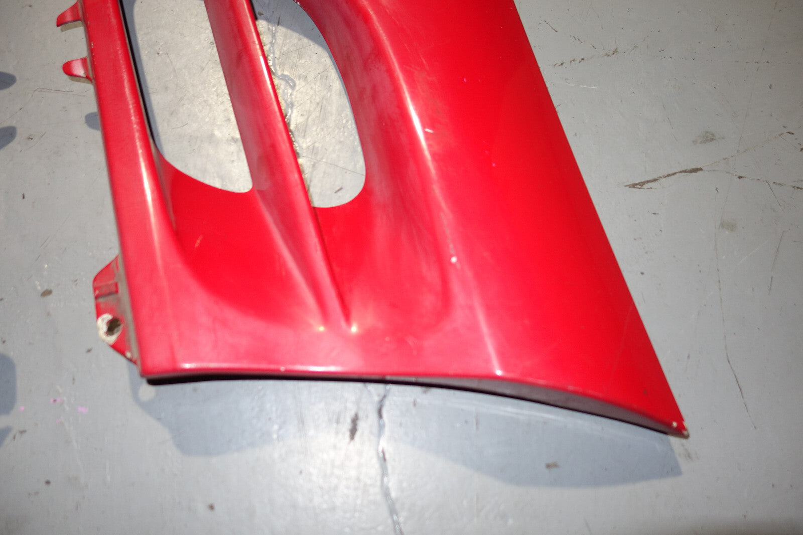 JDM Toyota MR2 MR-2 SW20 OEM Rear Side Vents Exterior Trim Vent Red 1991-1999