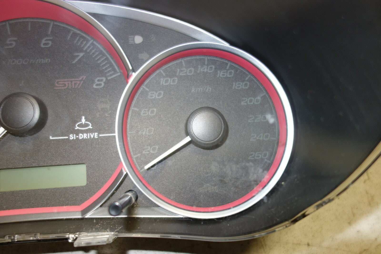 JDM Subaru Impreza WRX STI Automatic Gauge Cluster 260KM/H 2008-2014 GRF