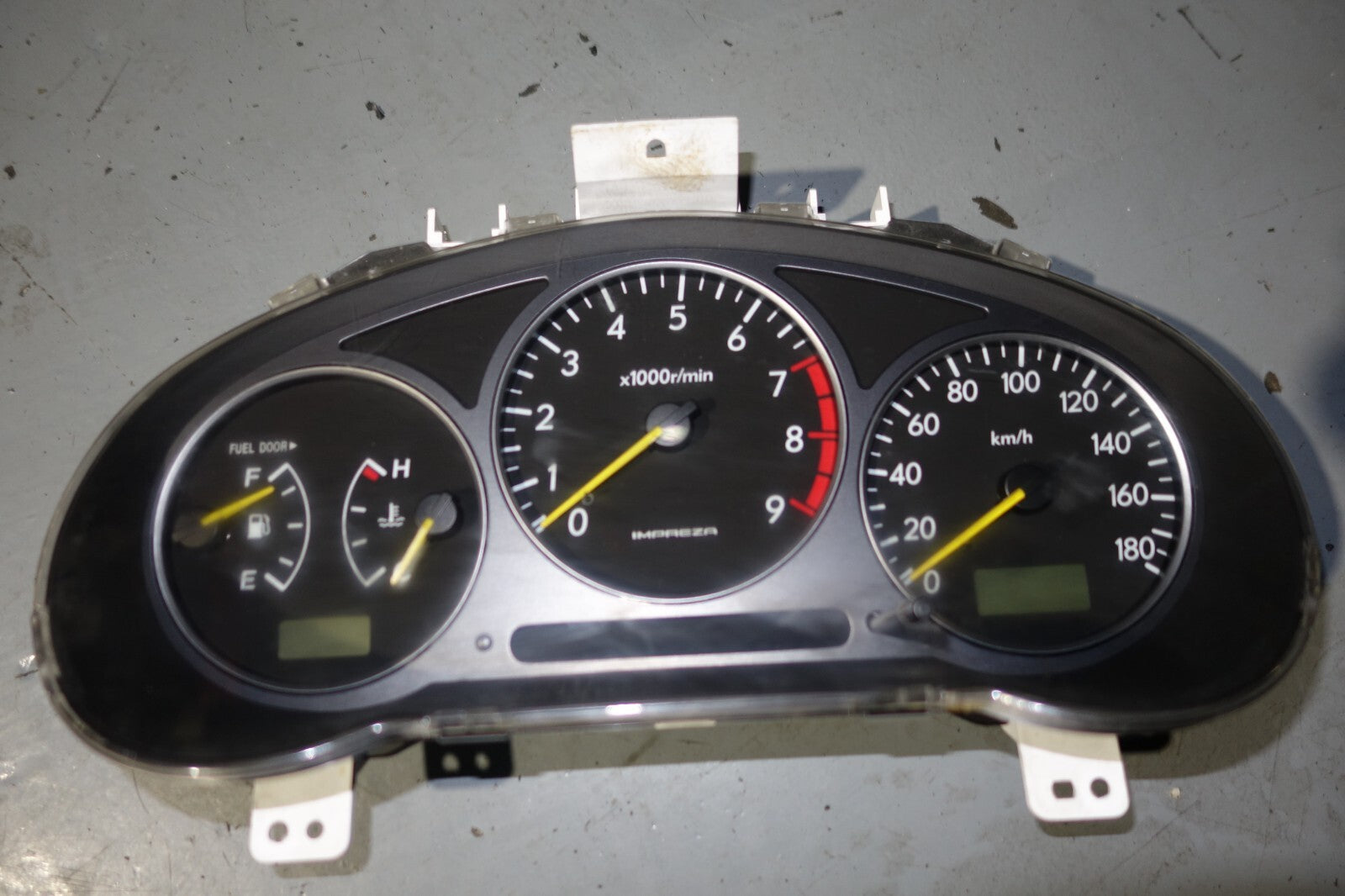 JDM 2002-2003 SUBARU IMPREZA WRX V7 MANUAL GAUGE CLUSTER SPEEDOMETER
