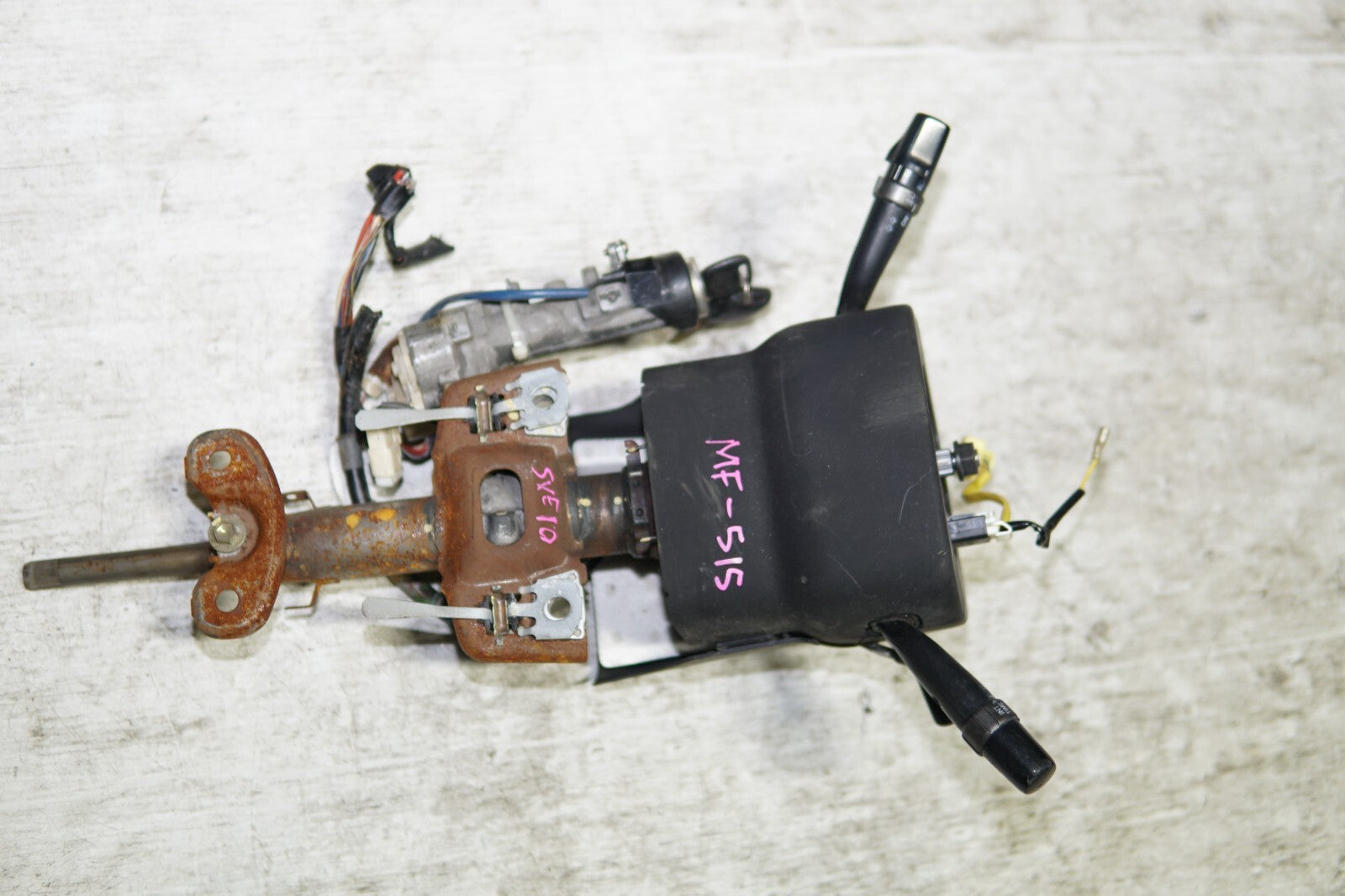 JDM 2001-2005 TOYOTA ALTEZZA RIGHT HAND DRIVE OEM STEERING COLUMN RHD MF-515