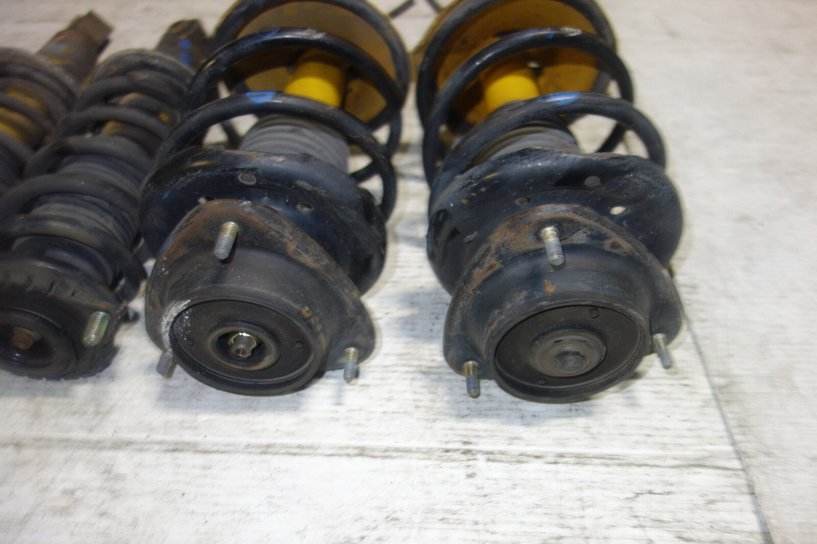 JDM Subaru Legacy Bilstein Front Shocks Coil Springs Strut Suspension 1998-2004