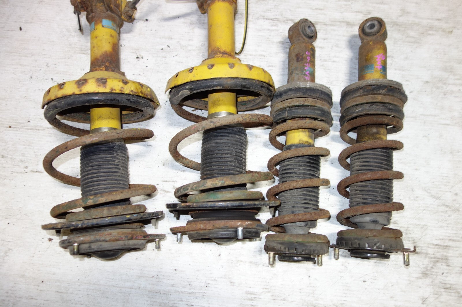 JDM 2005-2009 SUBARU LEGACY BILSTEIN SPEC-B SHOCKS FRONT & REAR STRUTS COIL
