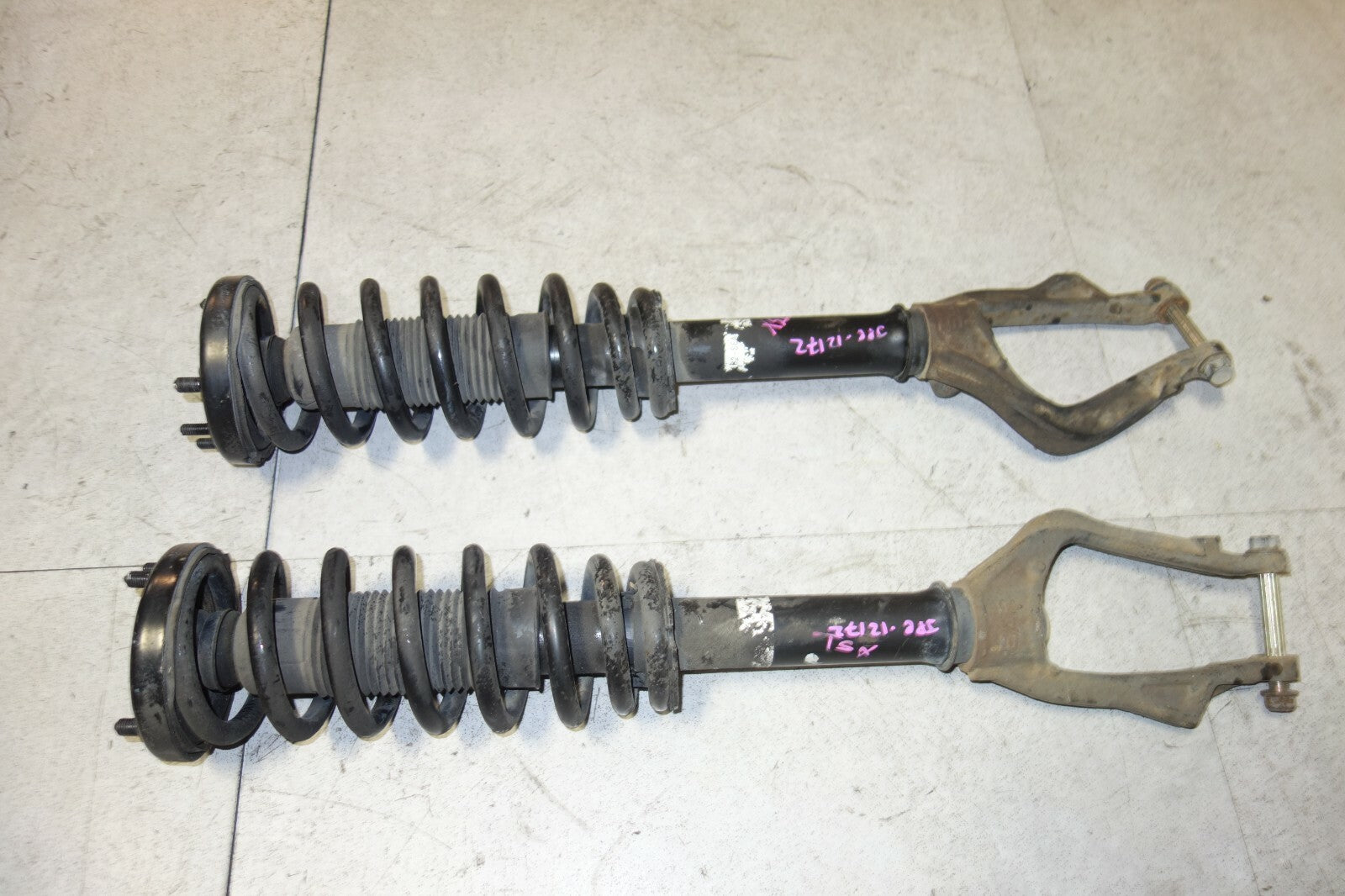 JDM Acura TSX Front Shocks Struts Springs Forks Pair Low Mileage 2004-2008