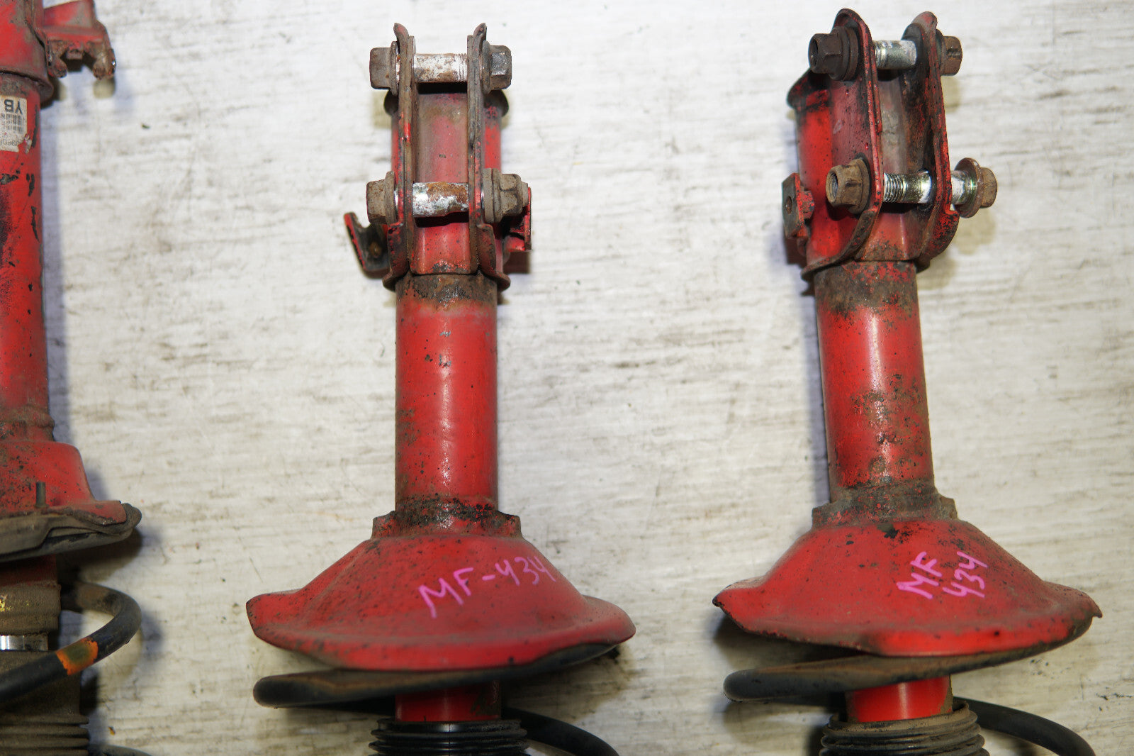 JDM Subaru Impreza WRX STi 5x100 Shocks Coil Springs Struts 2002-2007 V8 V7 V9