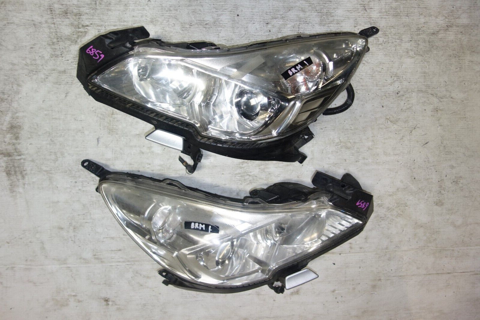 JDM Subaru Outback Headlights Headlamps HID 2010 2011 2012 2013 2014 BR9 BRM