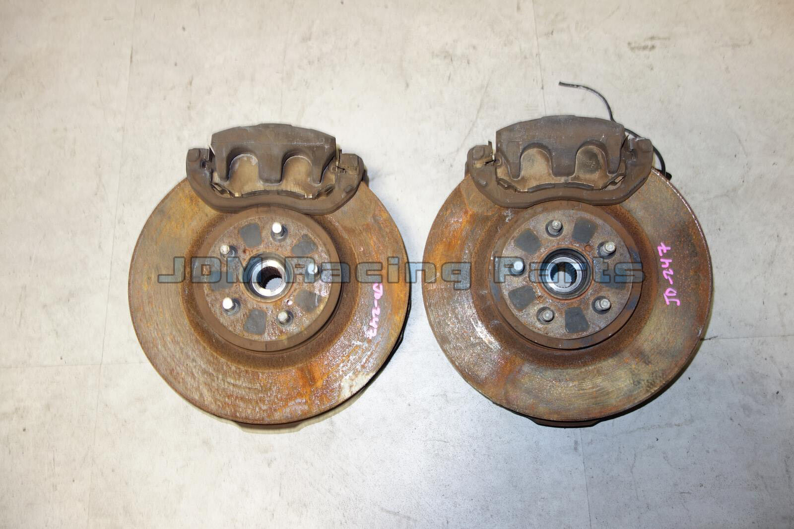 JDM Subaru Legacy Spec B Front Wheel Hub Spindle Bearing Calipers 2005-2009