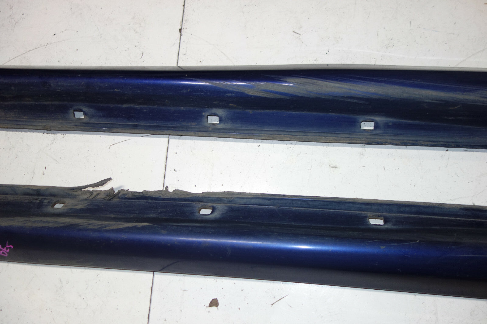 JDM Subaru Legacy B4 BE5 Side Skirts Rocker Panels Spats Valance 2000-2004 Sedan