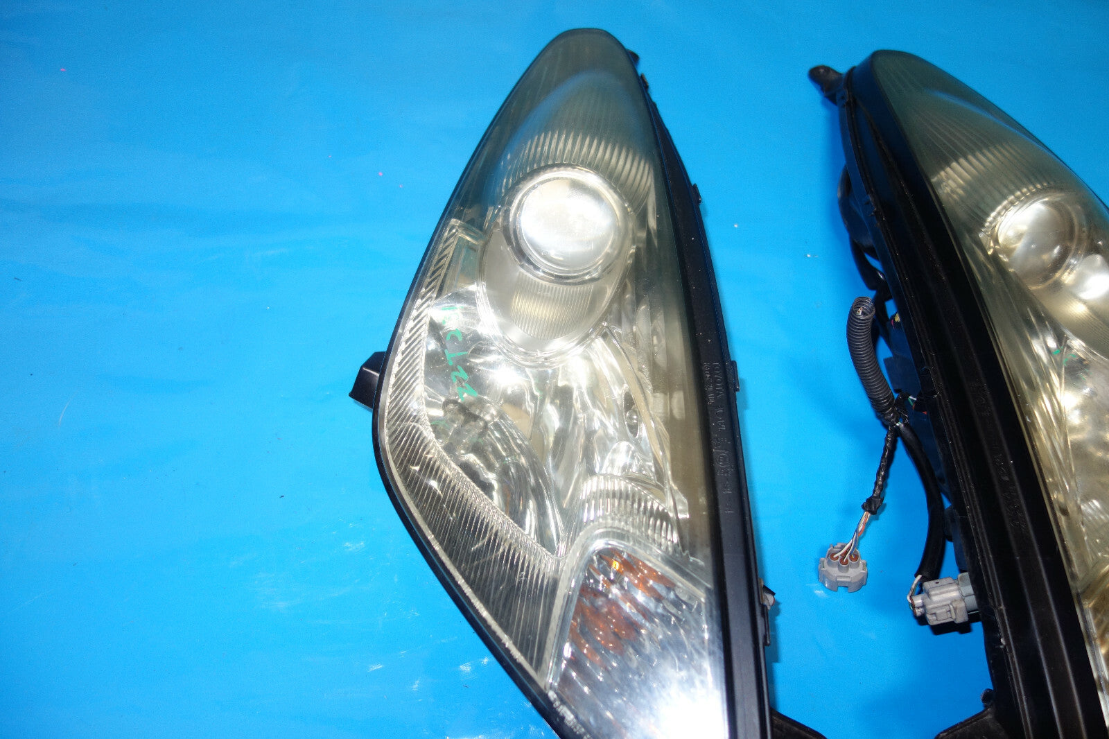 JDM Toyota Celica Headlights Head Lamps Pair 2000-2005 GT GT-S GTS #JPE-10482